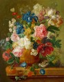 パウルス・テオドルス・ヴァン・ブリュッセルの花瓶の花 開花
